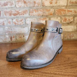 Lucky Brand Leather Ankle Boots